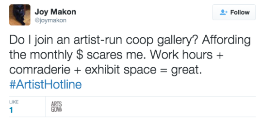 Ask #ArtistHotline: Should I Join a Co-op Gallery?