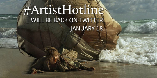Save the Date: #ArtistHotline Returns on January 18