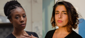 Image: Headshots of 2021 Canadian Women Artists' Award recipients Rena Anakwe and Sana A. Malik