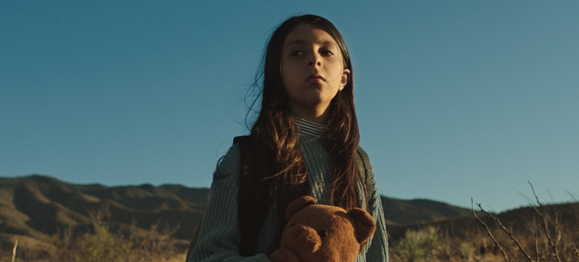 Image: Ayah, a 10-year old young woman, finds herself lost in the New Mexico landscape.