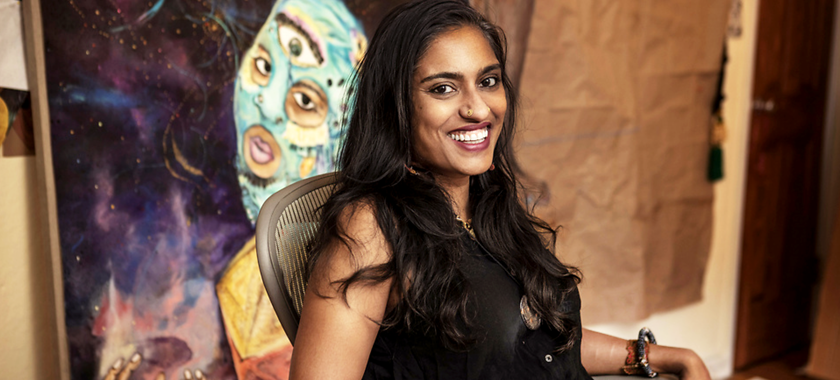 Chitra Ganesh portrait