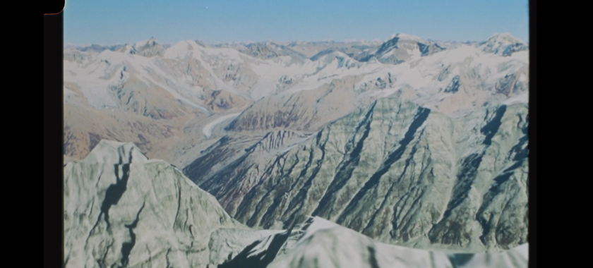 The mountains of Kashmir seen through Google maps.