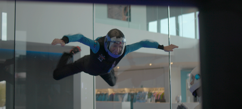 Paralympic champion Marieke Vervoort indoor skydiving - one major stop on her bucket-list