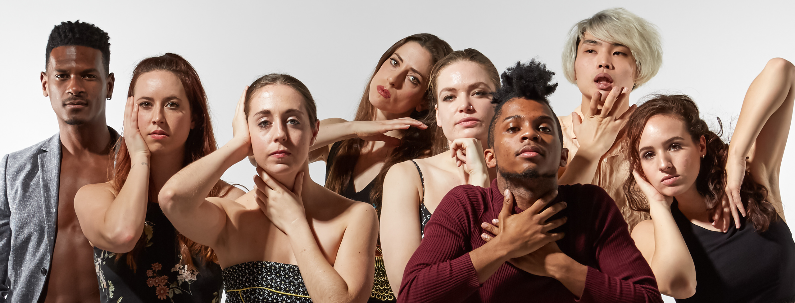 Group of dancers posing