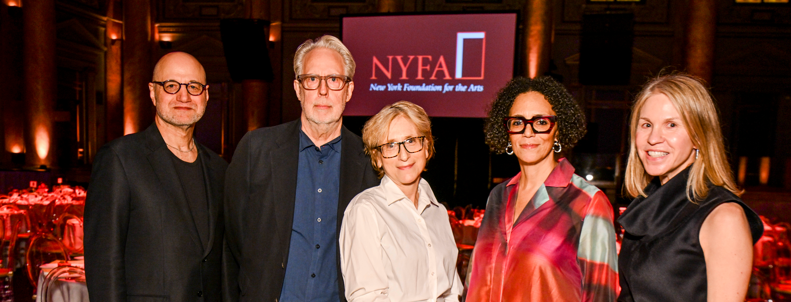 Michael Royce, James Welling, Erika Mallin, Coco Fusco, and Sarah Young O'Donnell